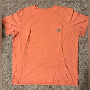 Carhartt Short-Sleeve Pocket Tee in Orange